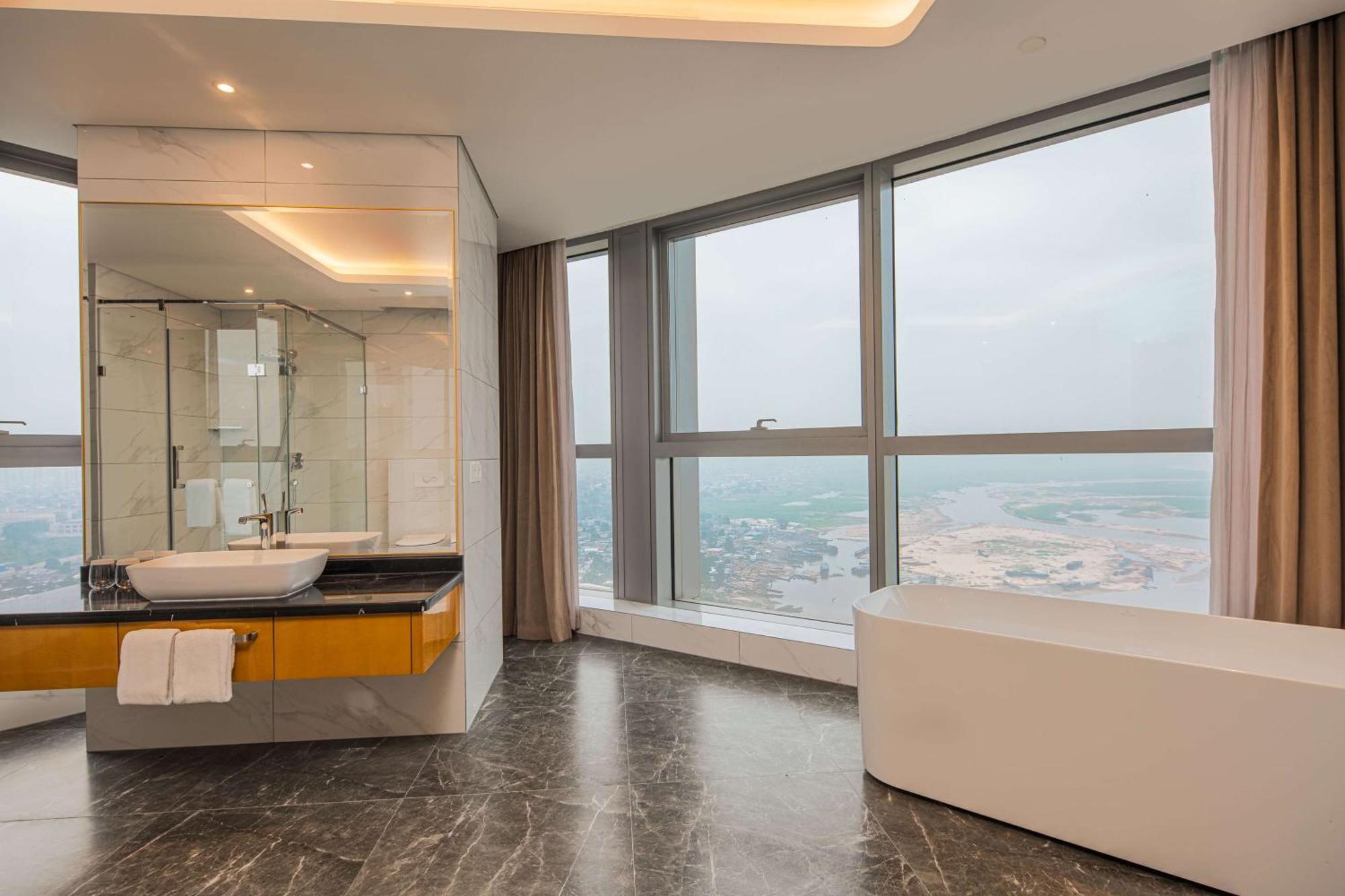 Hilton Brazzaville Les Tours Jumelles Hotel & Residences Exterior foto